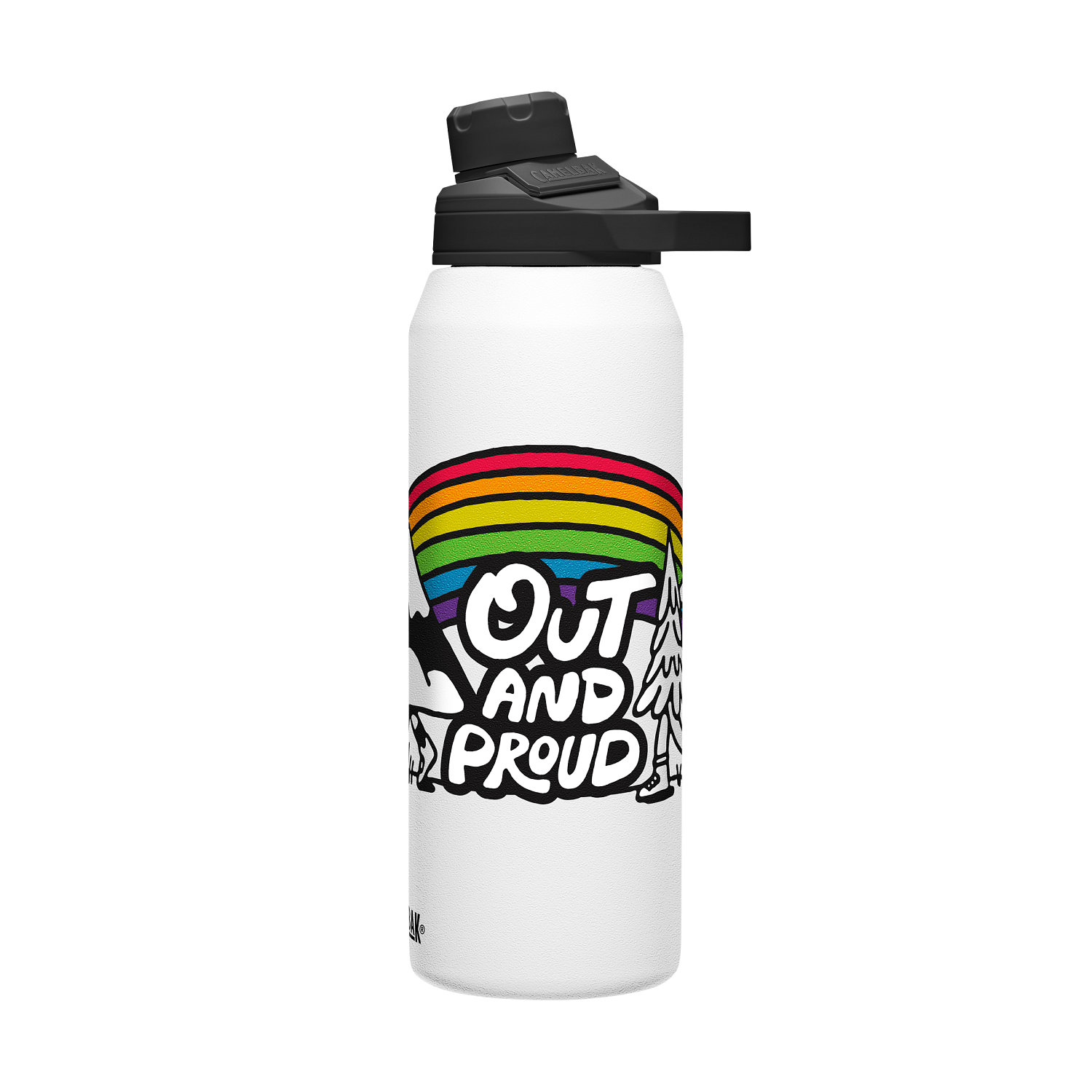 chute-mag-32-oz-water-bottle-insulated-stainless-steel-plus-cleanup-kit-pride-collection-limited-edition-o9 xhvxlhasbo